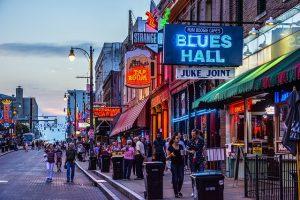 Beale Street in Memphis