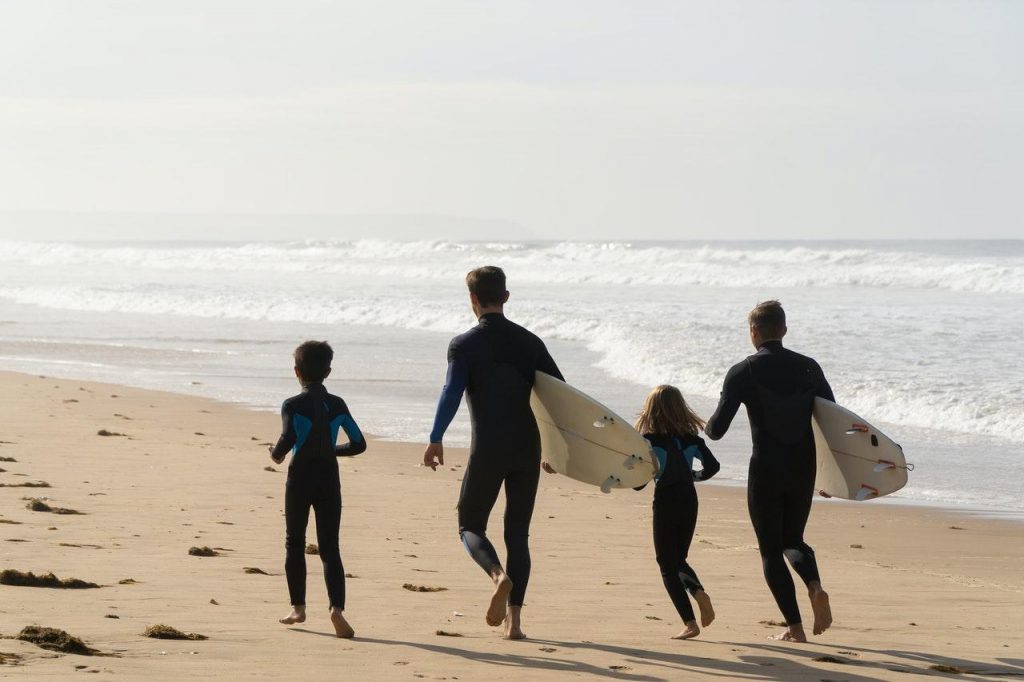 Surfing in Los Angeles